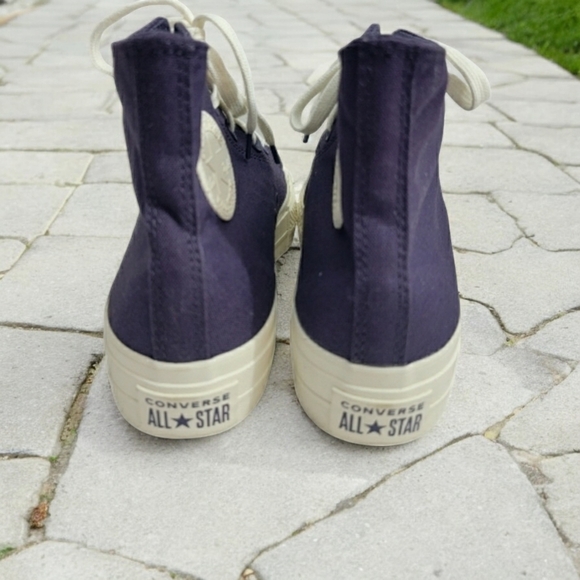 Converse Chuck Taylor All Star Lift color Dark Raisin Woman's size 9.5 - Picture 6 of 12